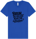 Load image into Gallery viewer, Bruh, Instructions? Unisex V-Neck Shirt
