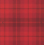 Christmas Bandana|  Red Plaid Flannel | Luxe High Quality Flannel  | Holiday Bandana | Dog Bandana