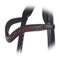 Load image into Gallery viewer, ExionPro Elegant Deep Curved Soft Padded Siam Crystal Decorated Browband

