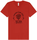 Load image into Gallery viewer, Teachers Plant Seeds Unisex V-Neck Shirt

