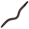 Load image into Gallery viewer, ExionPro Elegant Soft Padded Jet, Light Amethyst Colored Crystal Browband
