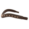 Load image into Gallery viewer, ExionPro Elegant Soft Padded Jet, Light Amethyst Colored Crystal Browband
