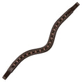 Load image into Gallery viewer, ExionPro Elegant Soft Padded Jet, Light Amethyst Colored Crystal Browband

