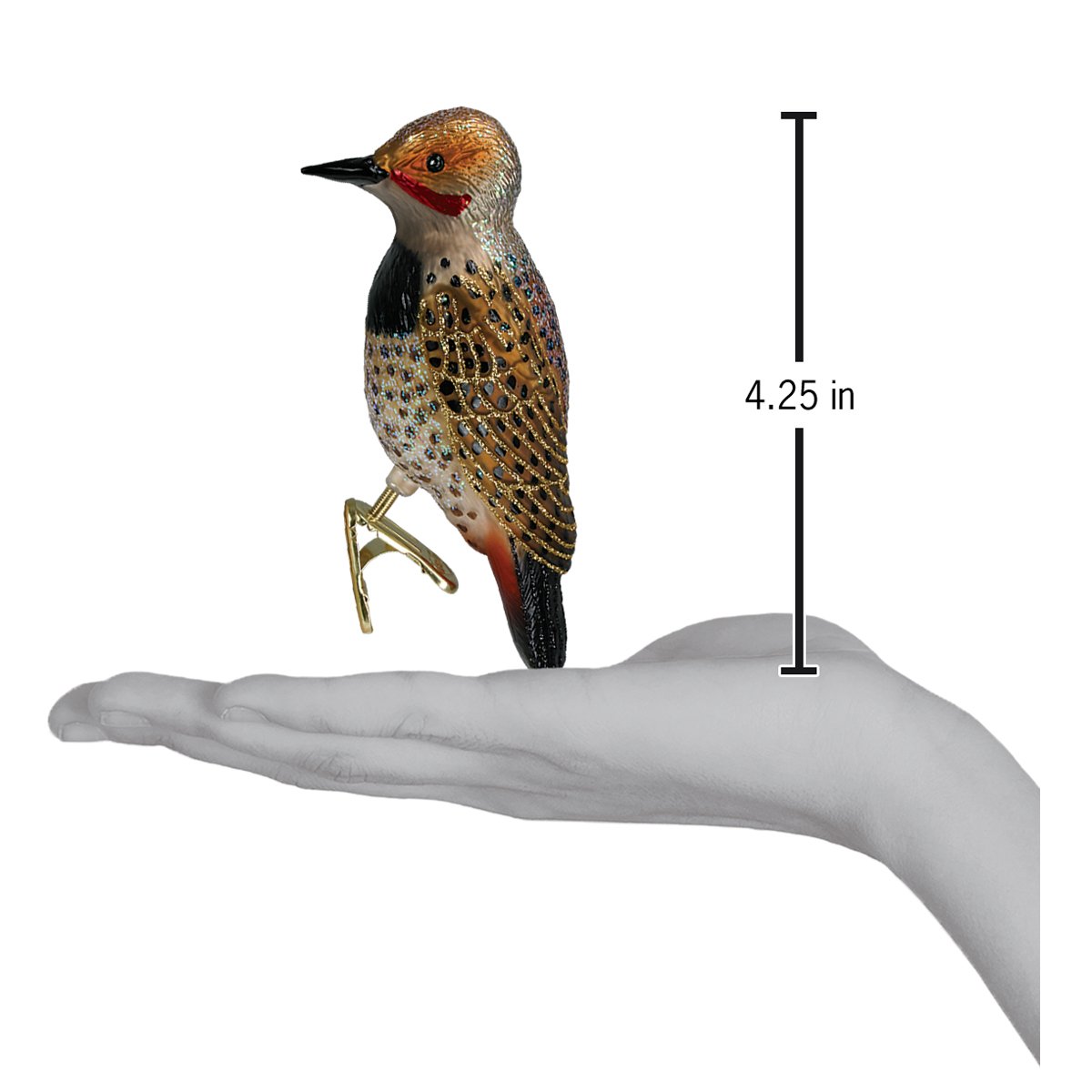 Northern Flicker Ornament - Southlake Paws