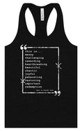 Load image into Gallery viewer, This is Foster Care Women's Racerback Tank

