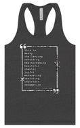 Load image into Gallery viewer, This is Foster Care Women's Racerback Tank
