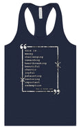 Load image into Gallery viewer, This is Foster Care Women's Racerback Tank
