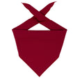 Load image into Gallery viewer, Valentine Bandana, Plaid Bandana, Flannel Bandana,  Winter Bandana, Burgundy Houndstooth - Southlake Paws
