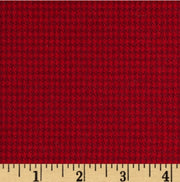 Valentine Bandana, Plaid Bandana, Flannel Bandana,  Winter Bandana, Burgundy Houndstooth