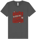 Load image into Gallery viewer, Snacks are My Love Language Unisex V-Neck Shirt
