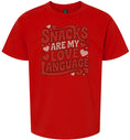 Load image into Gallery viewer, Snacks are My Love Language Children's Gildan Soft Shirt
