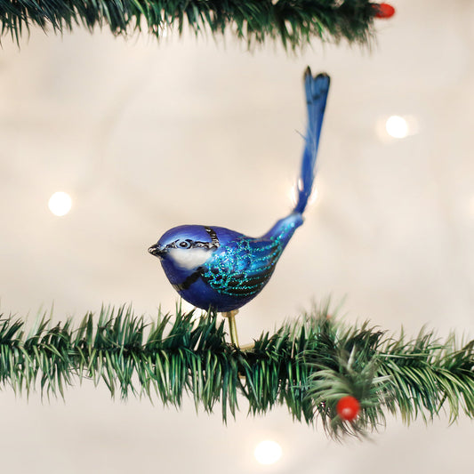 Clip-On Fairy Wren Ornament - Southlake Paws