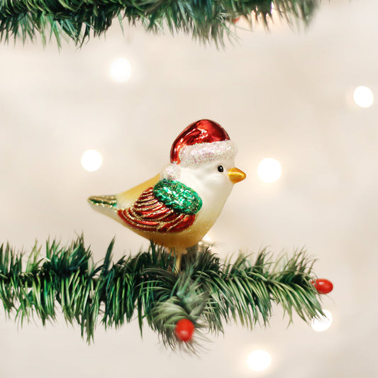 Santa Bird Ornament - Southlake Paws