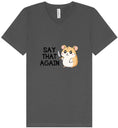 Load image into Gallery viewer, Say That Again Unisex V-Neck Shirt
