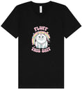 Load image into Gallery viewer, Fluff this Shit Unisex V-Neck Shirt
