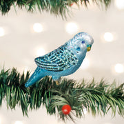 Blue Miniature Parakeet Ornament