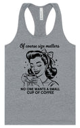Load image into Gallery viewer, No Small Coffees Women's Racerback Tank
