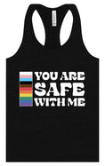 Load image into Gallery viewer, Safe With Me Women's Racerback Tank
