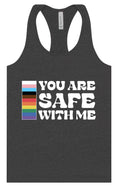 Load image into Gallery viewer, Safe With Me Women's Racerback Tank
