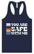 Load image into Gallery viewer, Safe With Me Women's Racerback Tank
