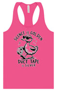 Load image into Gallery viewer, Silence Is Golden Women's Racerback Tank
