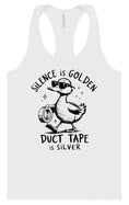 Load image into Gallery viewer, Silence Is Golden Women's Racerback Tank
