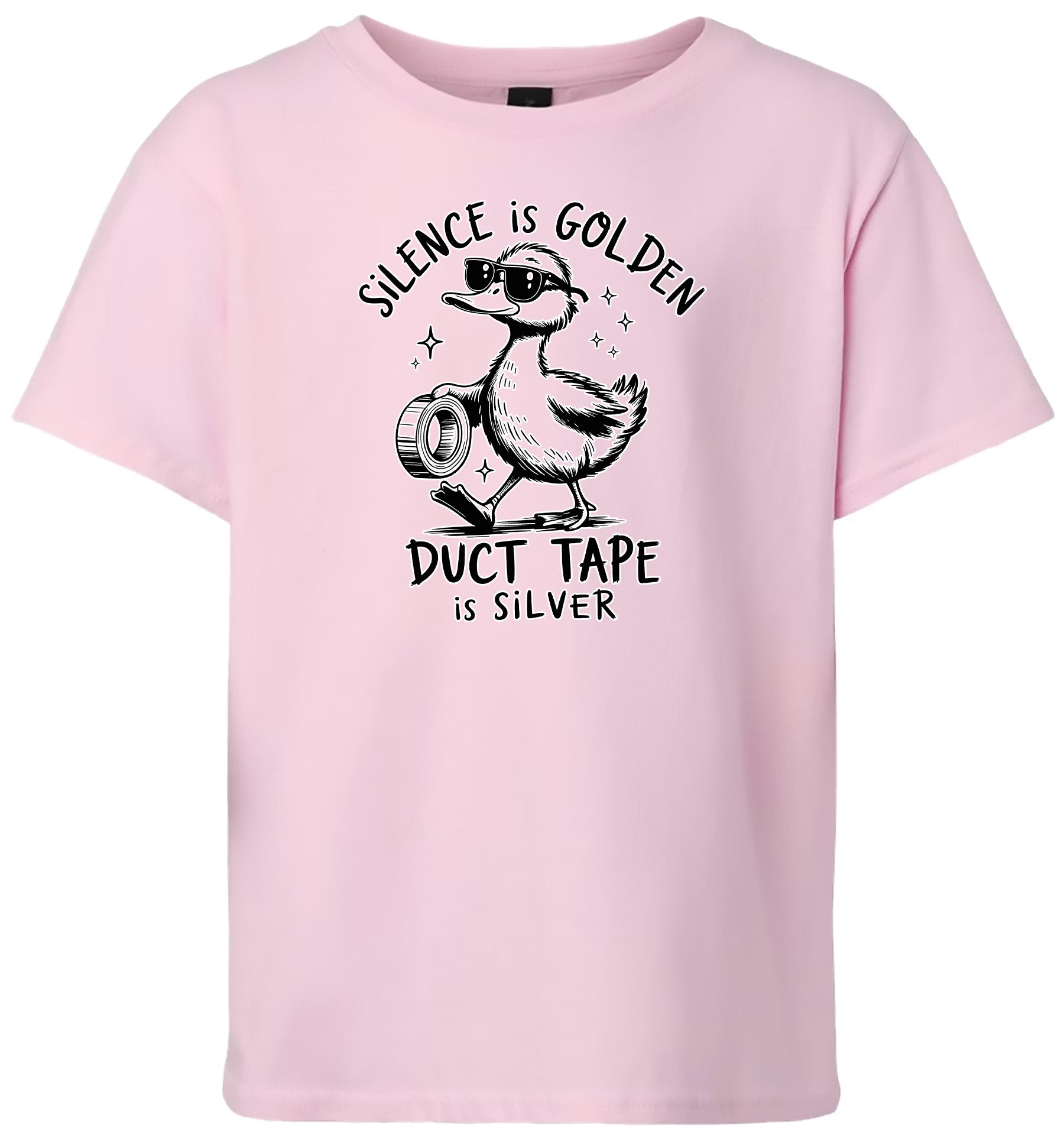 Silence Is Golden Children's Gildan Soft Shirt