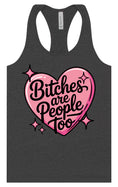 Load image into Gallery viewer, Bitches are People Too Women's Racerback Tank

