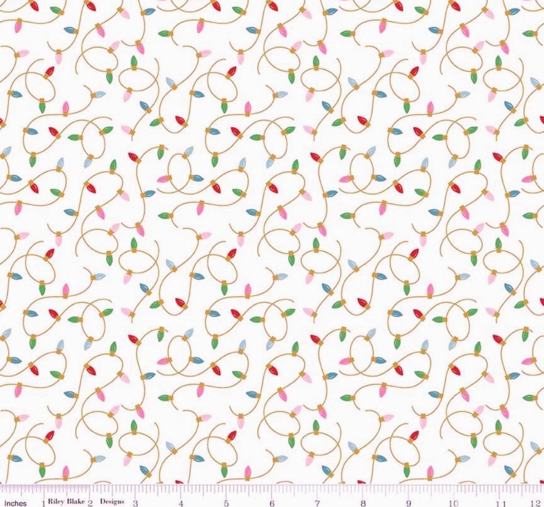 Christmas Bandana |  XMAS Bandana | Holiday Bandana | Lights