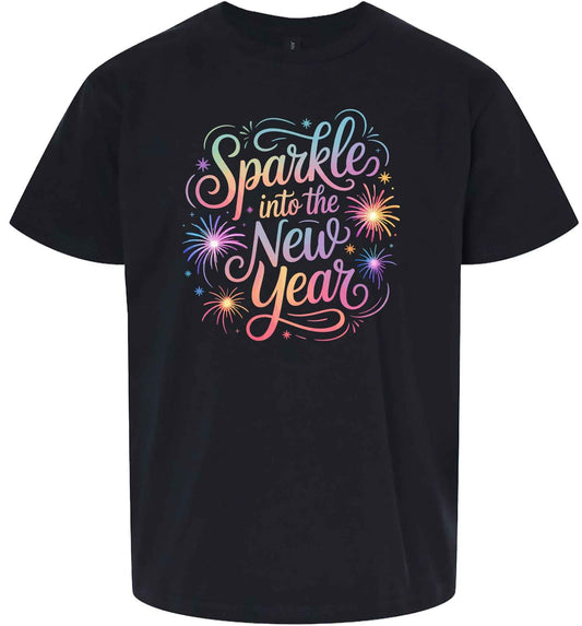 Sparkle into the New Year Children's Gildan Soft Shirt