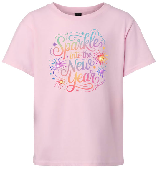 Sparkle into the New Year Children's Gildan Soft Shirt