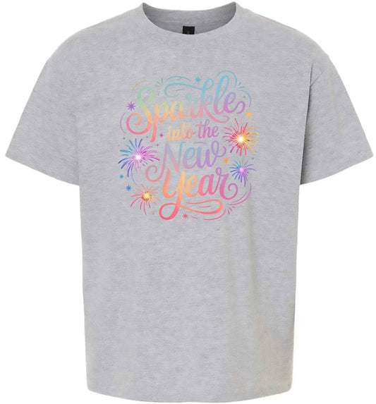 Sparkle into the New Year Children's Gildan Soft Shirt