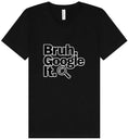 Load image into Gallery viewer, Bruh Google It Unisex V-Neck Shirt
