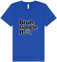 Load image into Gallery viewer, Bruh Google It Unisex V-Neck Shirt
