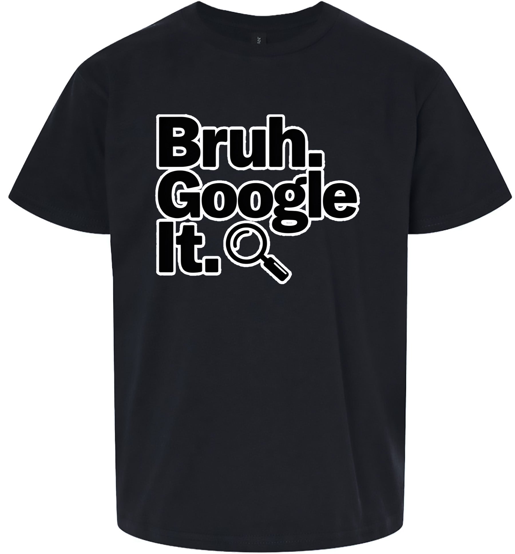 Bruh Google It Children's Gildan Soft Shirt