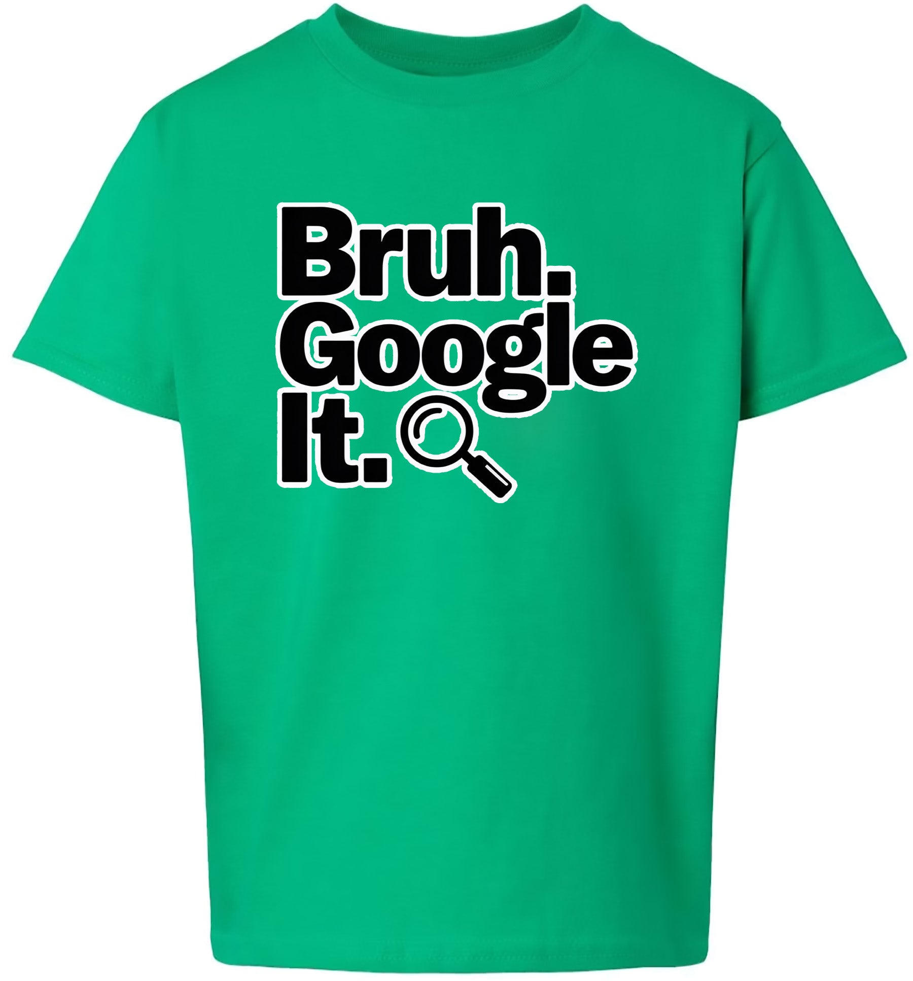 Bruh Google It Children's Gildan Soft Shirt