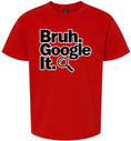 Load image into Gallery viewer, Bruh Google It Children's Gildan Soft Shirt
