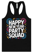 Load image into Gallery viewer, New Year Party Squad Women's Racerback Tank
