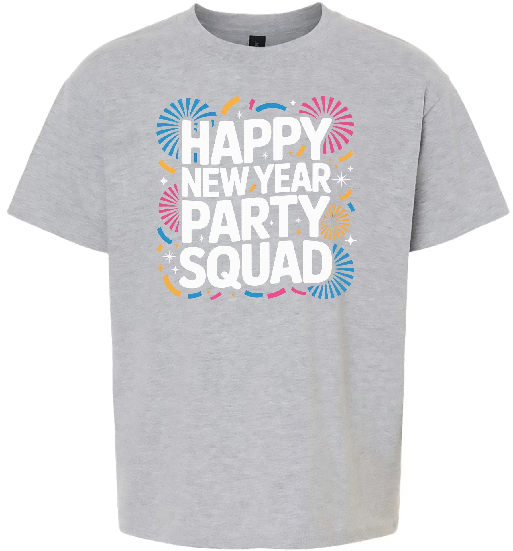 New Year Party Squad Children's Gildan Soft Shirt