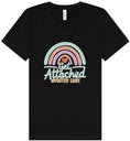 Load image into Gallery viewer, Get Attached Foster Care Unisex V-Neck Shirt
