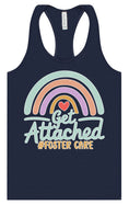 Load image into Gallery viewer, Get Attached Foster Care Women's Racerback Tank
