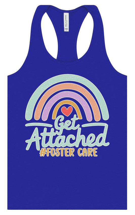Get Attached Foster Care Women's Racerback Tank