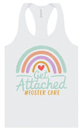 Load image into Gallery viewer, Get Attached Foster Care Women's Racerback Tank
