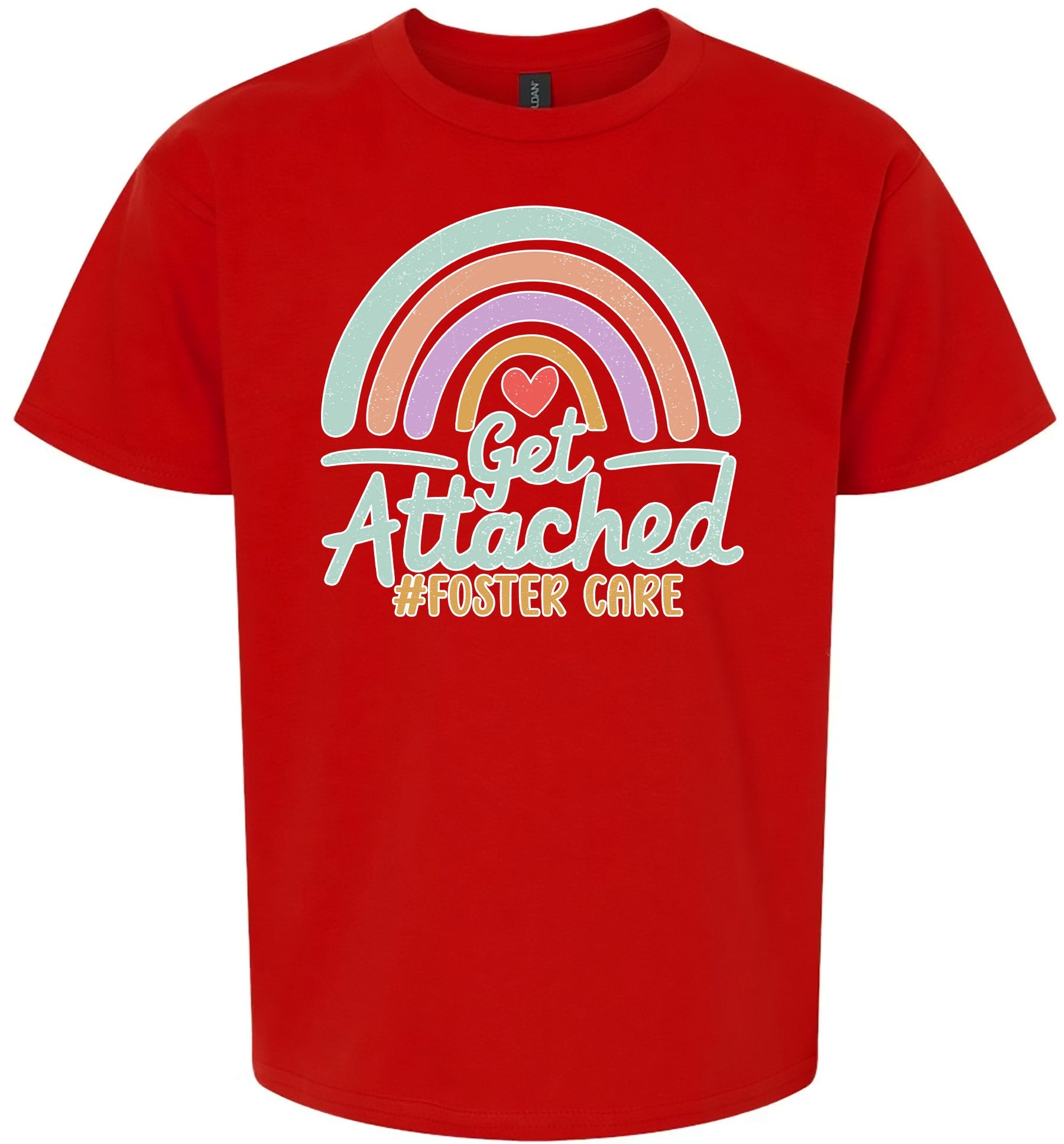 Get Attached Foster Care Children's Gildan Soft Shirt