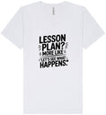 Load image into Gallery viewer, Lesson Plan - See What Happens Unisex V-Neck Shirt
