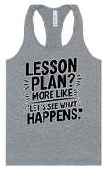 Load image into Gallery viewer, Lesson Plan - See What Happens Women's Racerback Tank
