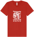 Load image into Gallery viewer, Photography Love Affair  Unisex V-Neck Shirt
