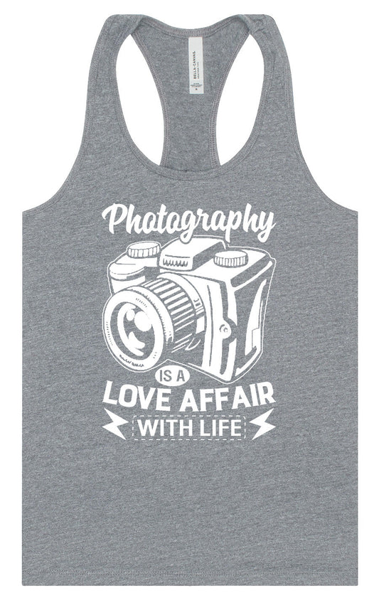 Photography Love Affair  Women's Racerback Tank