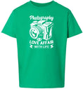 Load image into Gallery viewer, Photography Love Affair  Children's Gildan Soft Shirt
