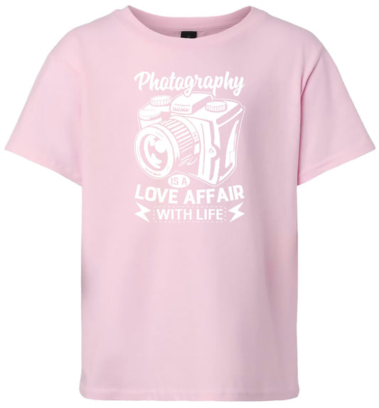 Photography Love Affair  Children's Gildan Soft Shirt